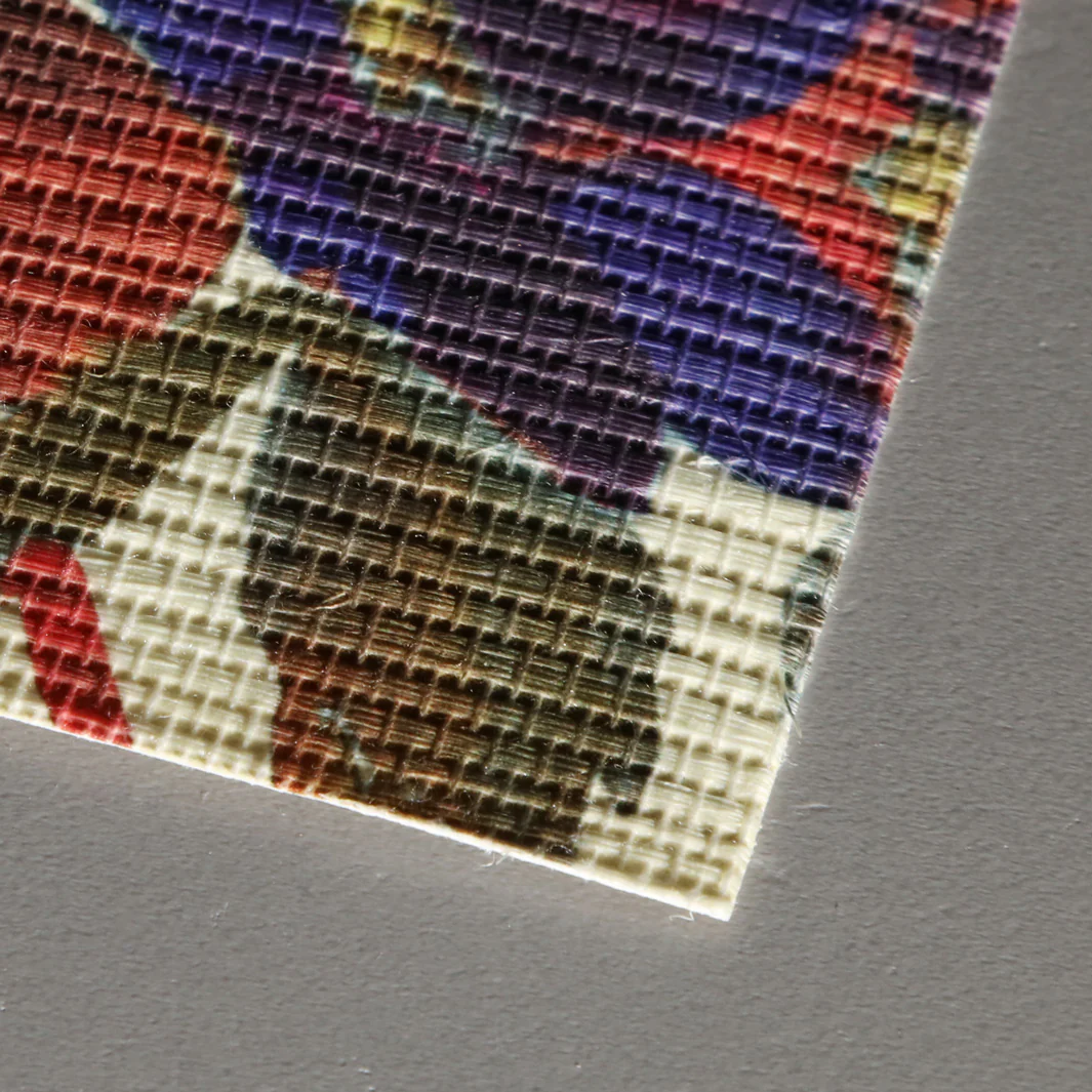 African Night Flight Grasscloth Wallpaper - Image 2