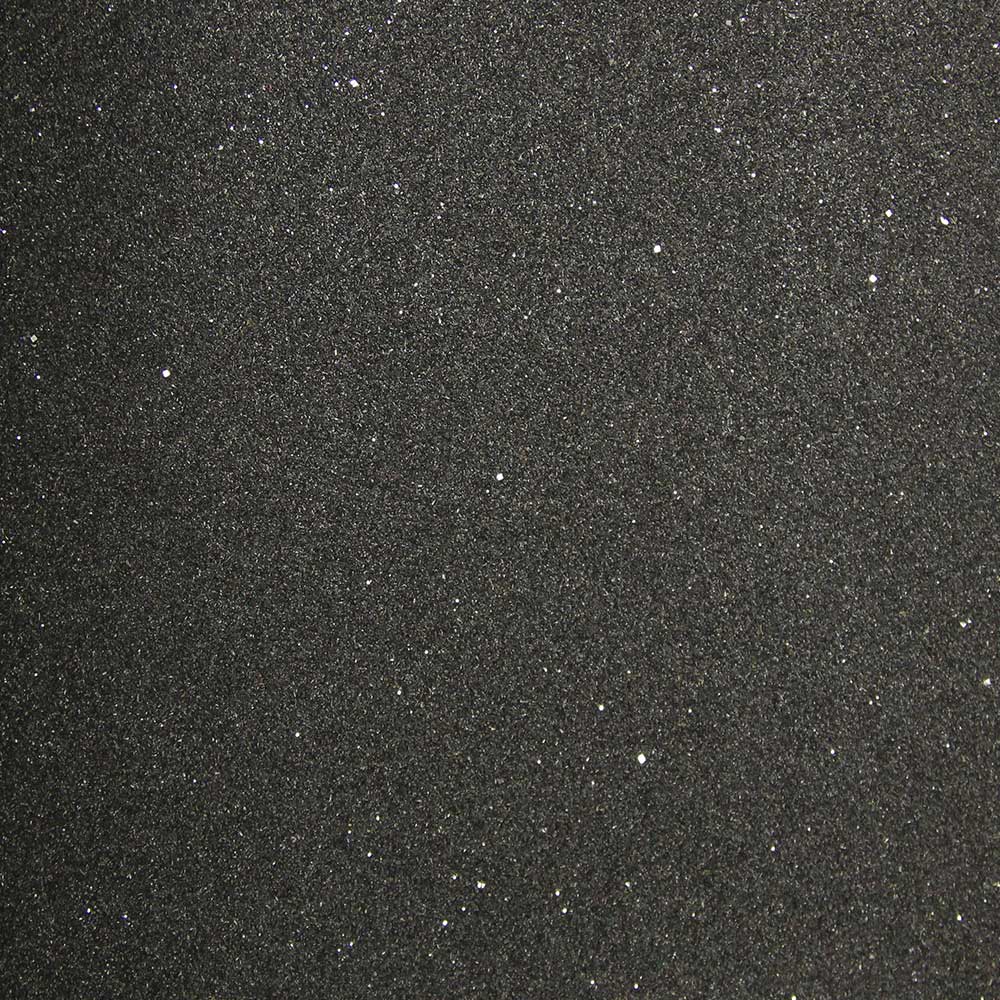 Black with Silver Fleck Sandpaper Wallpaper