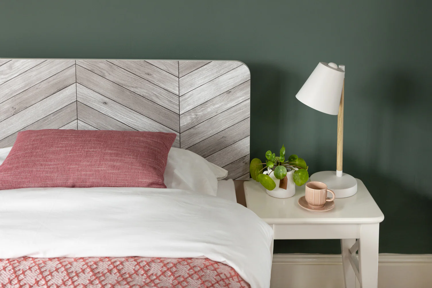 Chevron Grey Contact Paper - Image 2
