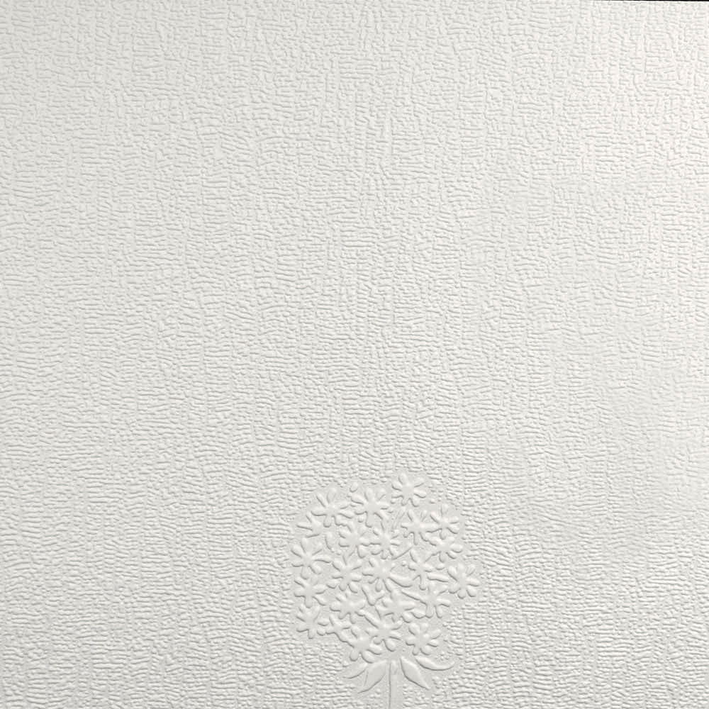 Dandelion Blush Paintable Embossed Wallpaper