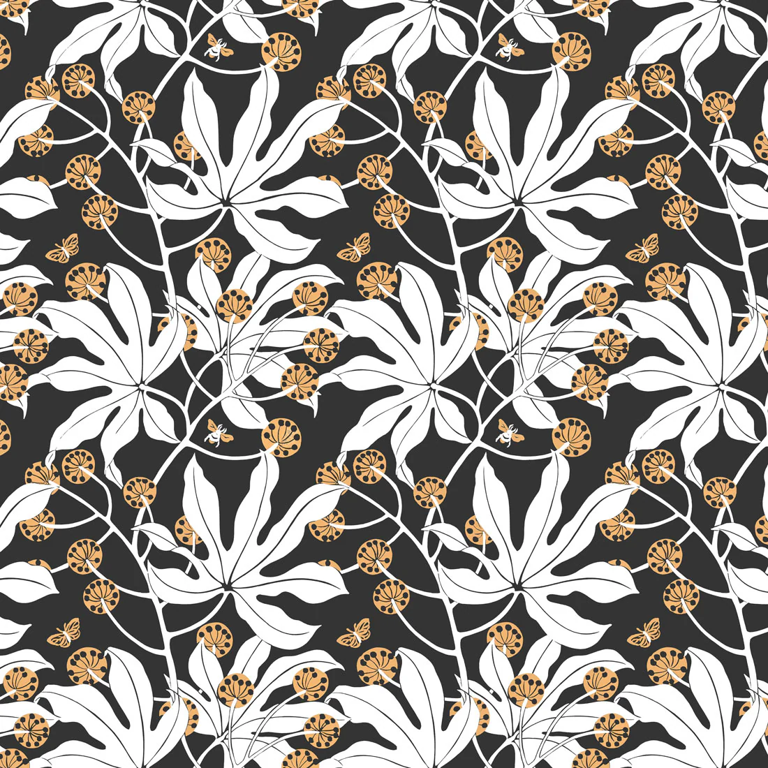 Fatsia Wallpaper - Image 2
