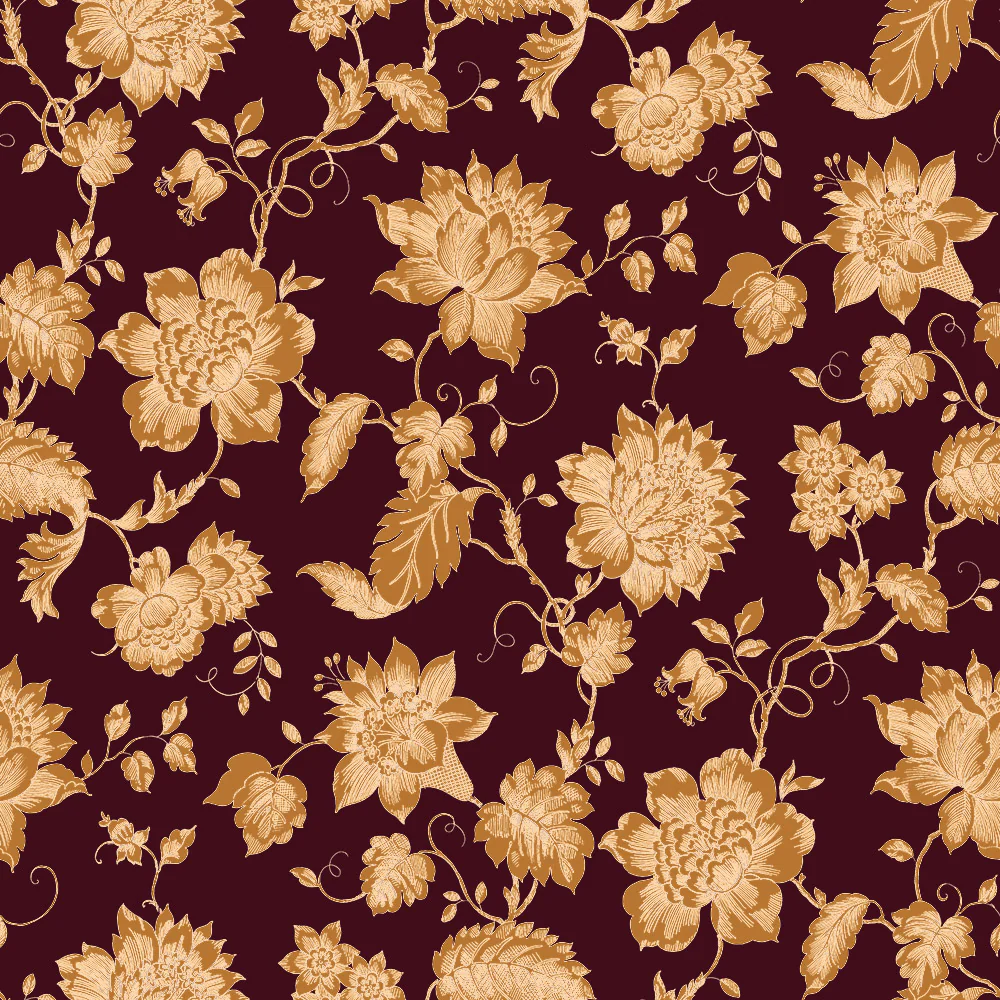 Floral Toile Wallpaper - Image 3