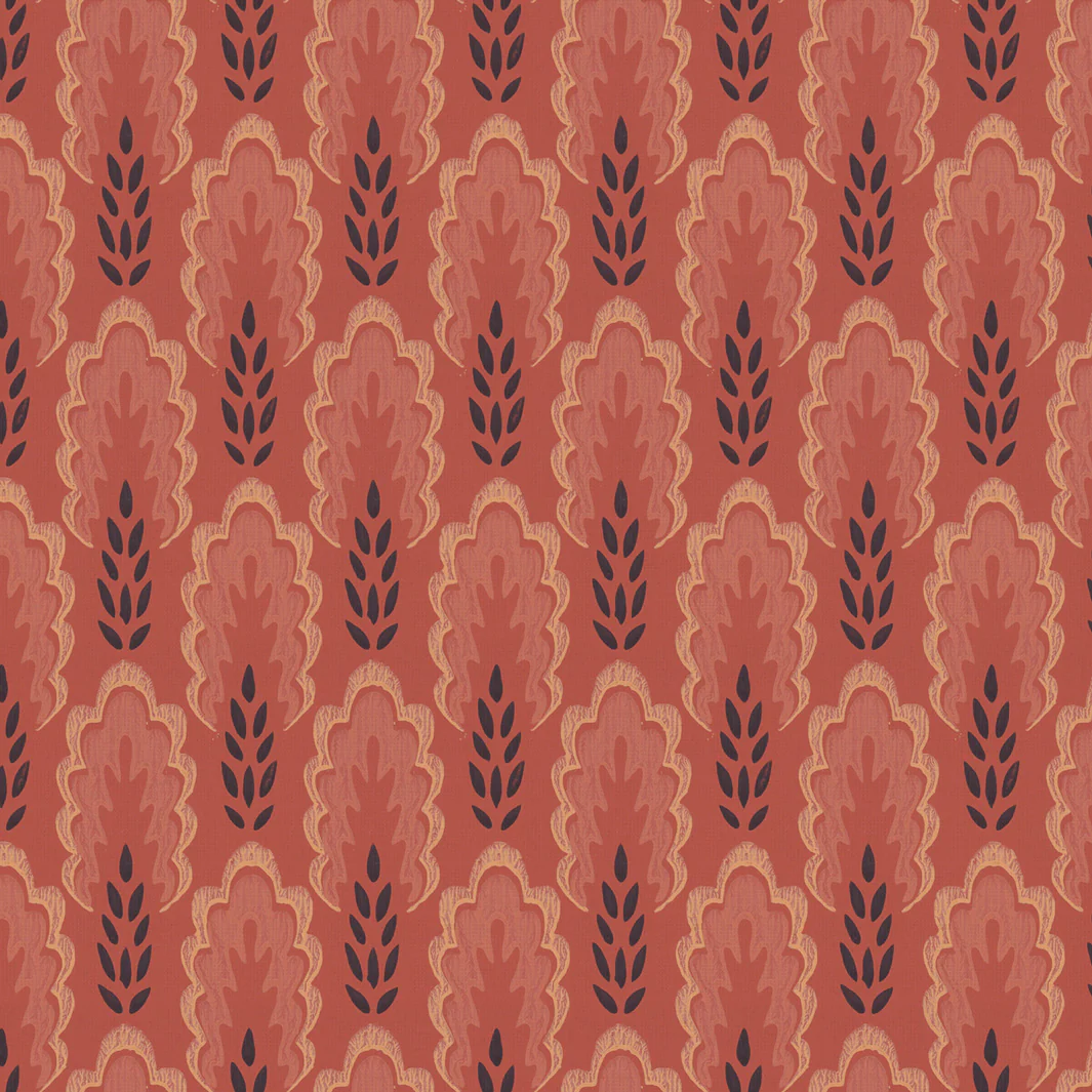 Florentine Flame Wallpaper