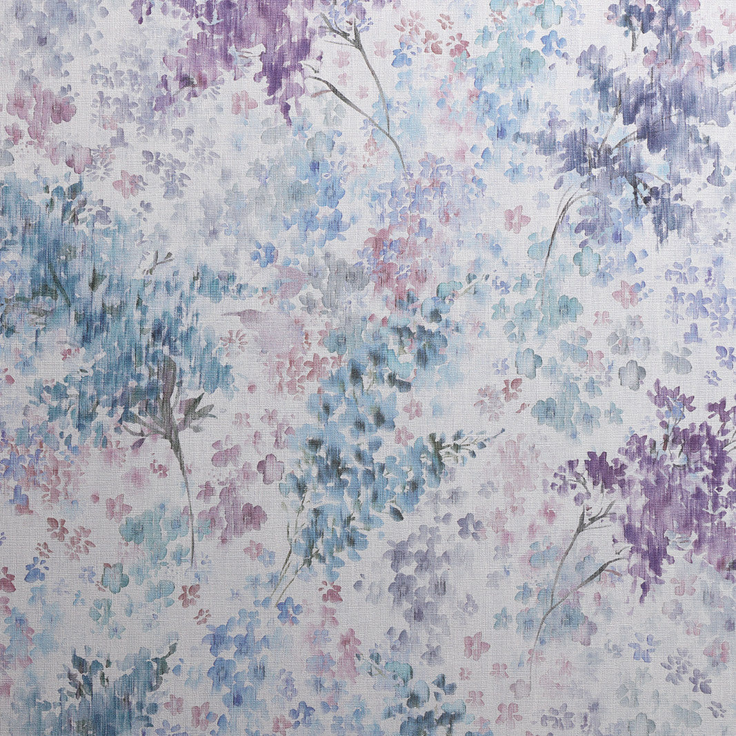 Flowerbed - Violet Wallpaper
