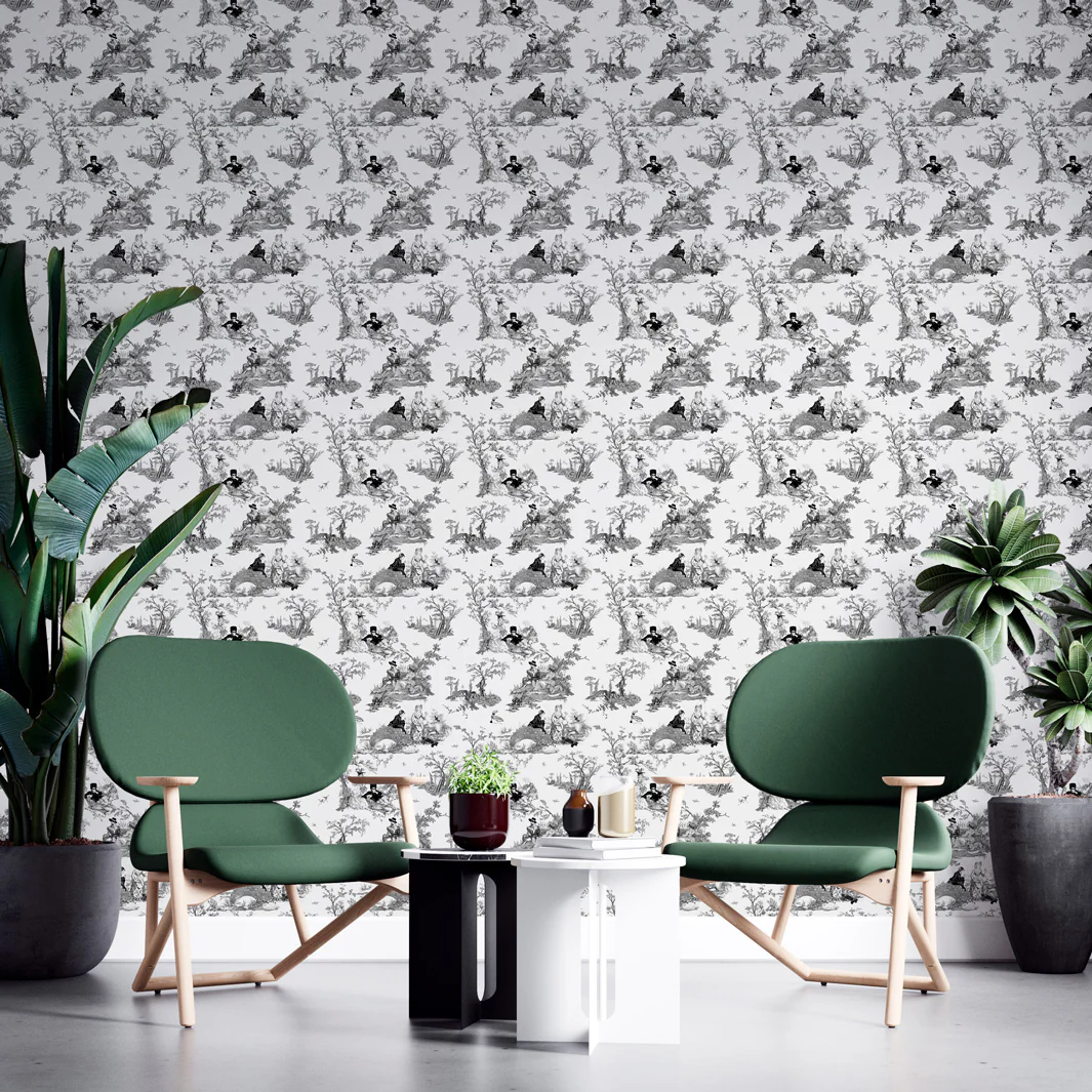 Flowerboy Toile Wallpaper - Image 6