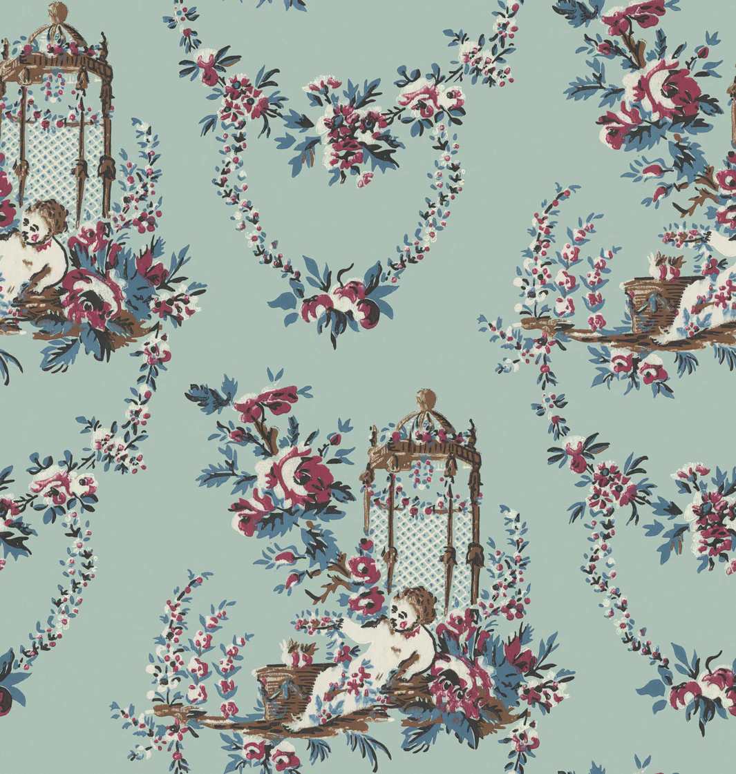 Garden Pavilion Wallpaper