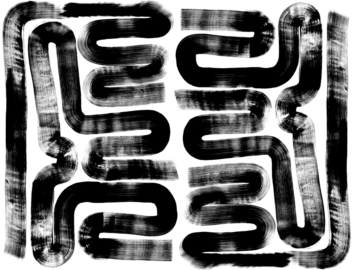 Gesture 1 Repeating Mural - Image 2