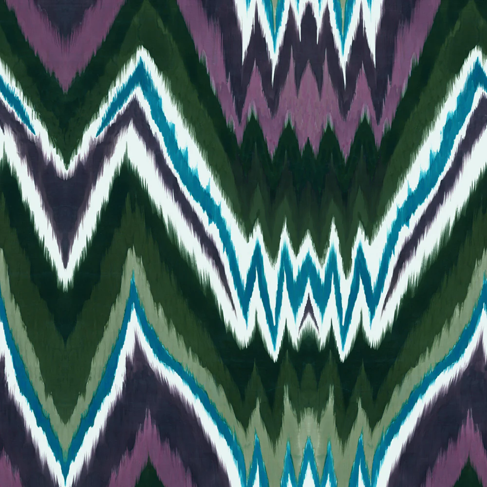 Glam Rock Ikat Wallpaper - Image 3