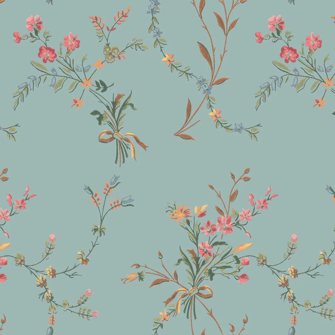 Heirloom Bouquet Wallpaper - Image 2