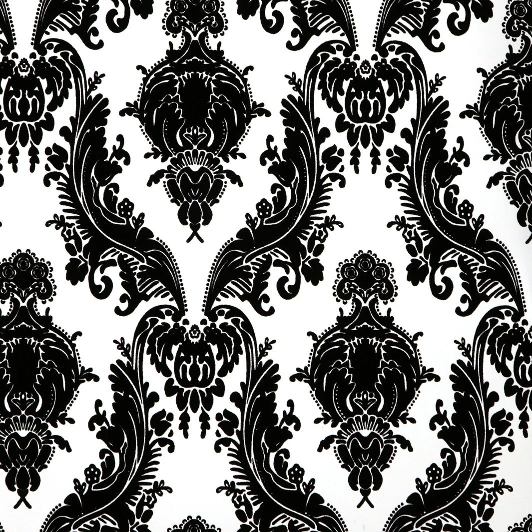 Heirloom Flocked Wallpaper