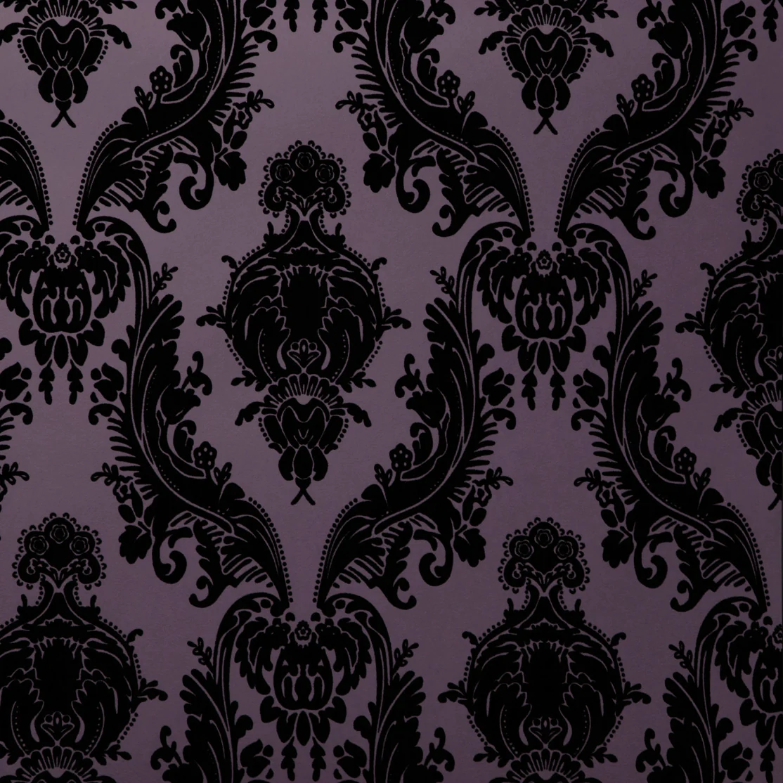 Heirloom Flocked Wallpaper - Image 3