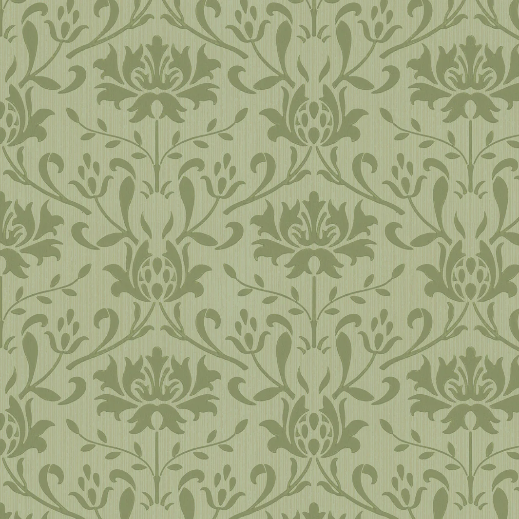 Imperial Mum Damask Wallpaper