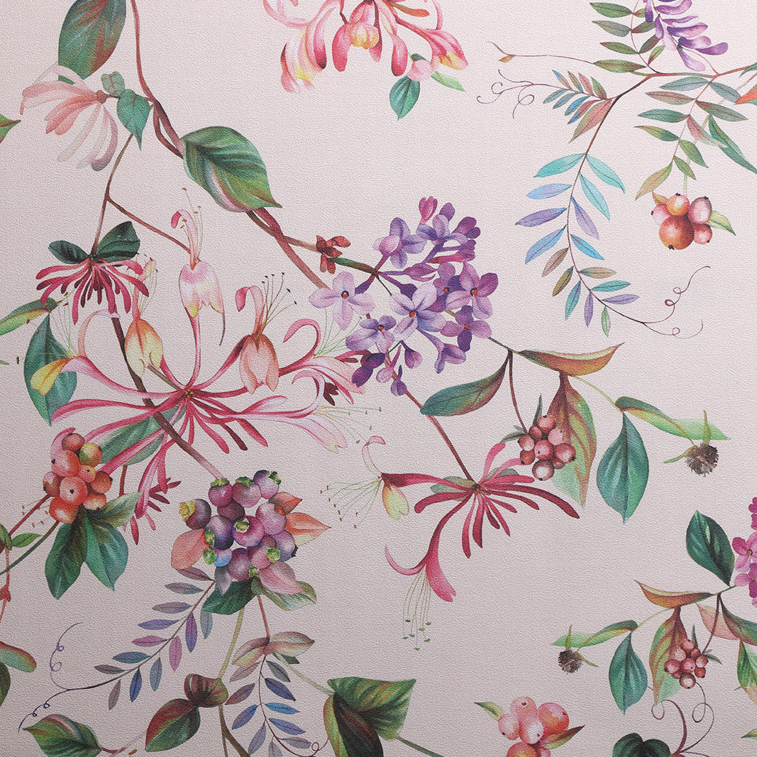 Jubilant Floral - Morning Light Wallpaper