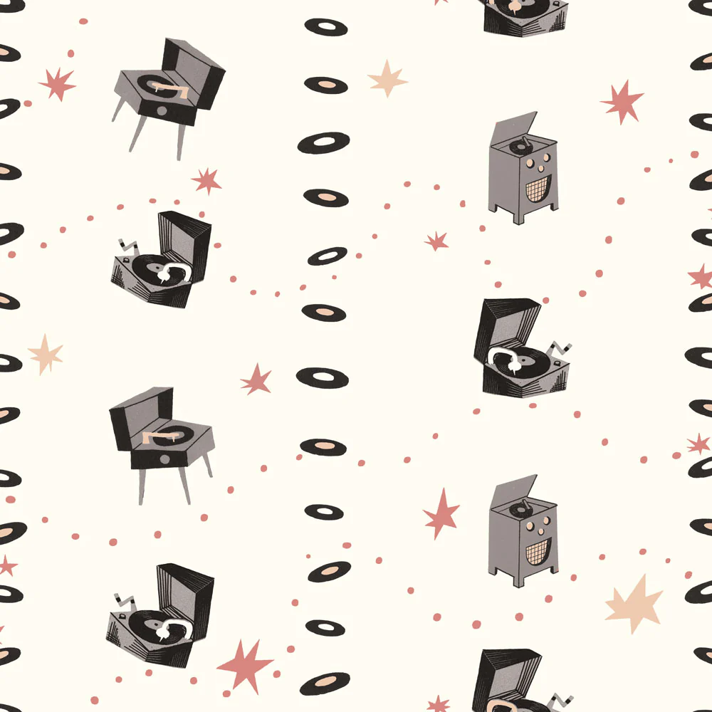 Jumpin Jive Wallpaper by Jim Flora