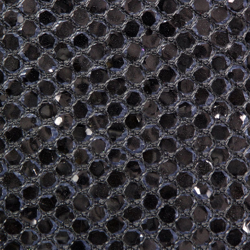 Large Sequins Wallpaper - Black