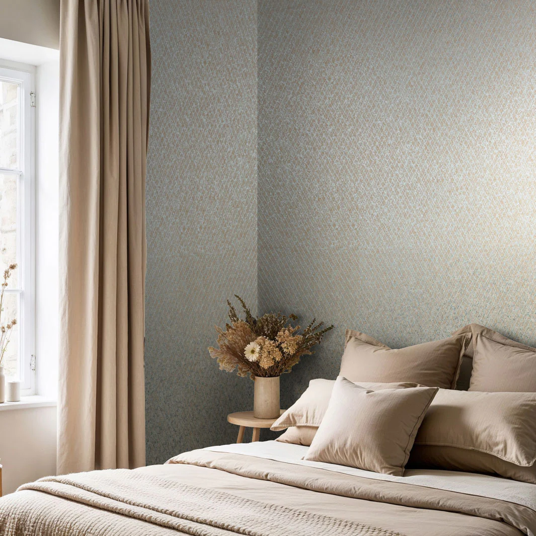 Latticework - Rustic Sage Wallpaper - Image 4