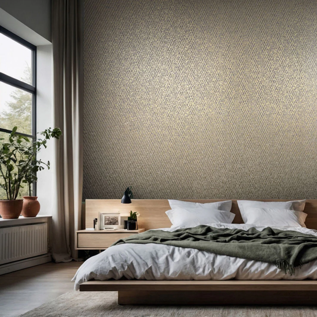 Latticework - Smoky Bronze Wallpaper - Image 3