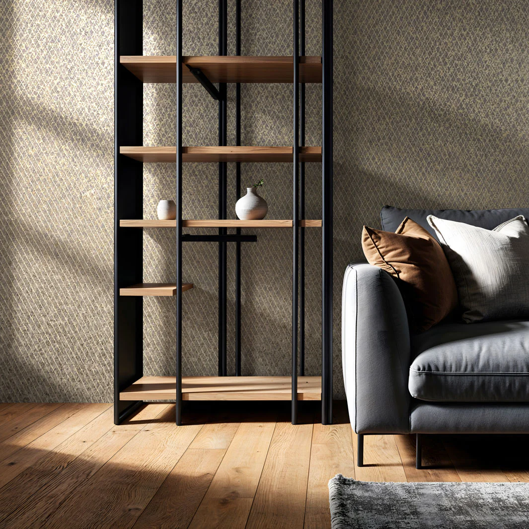 Latticework - Smoky Bronze Wallpaper - Image 4