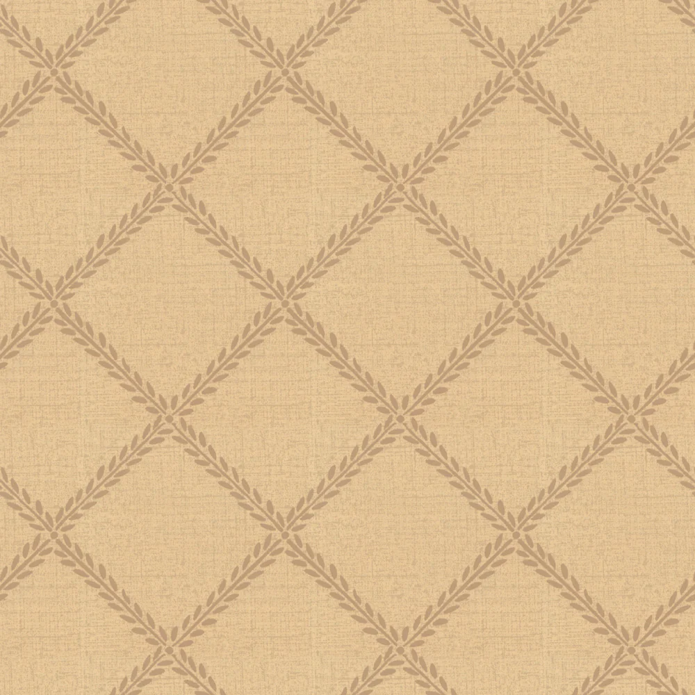Laurel Lattice Wallpaper