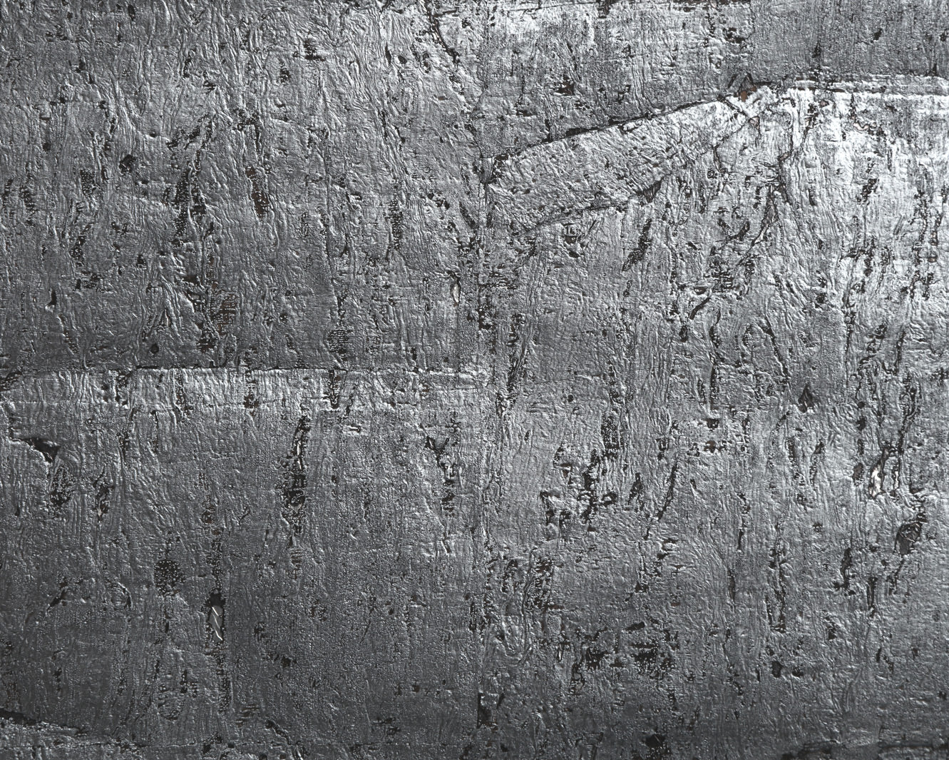 Metal Cork Wallpaper - Silver