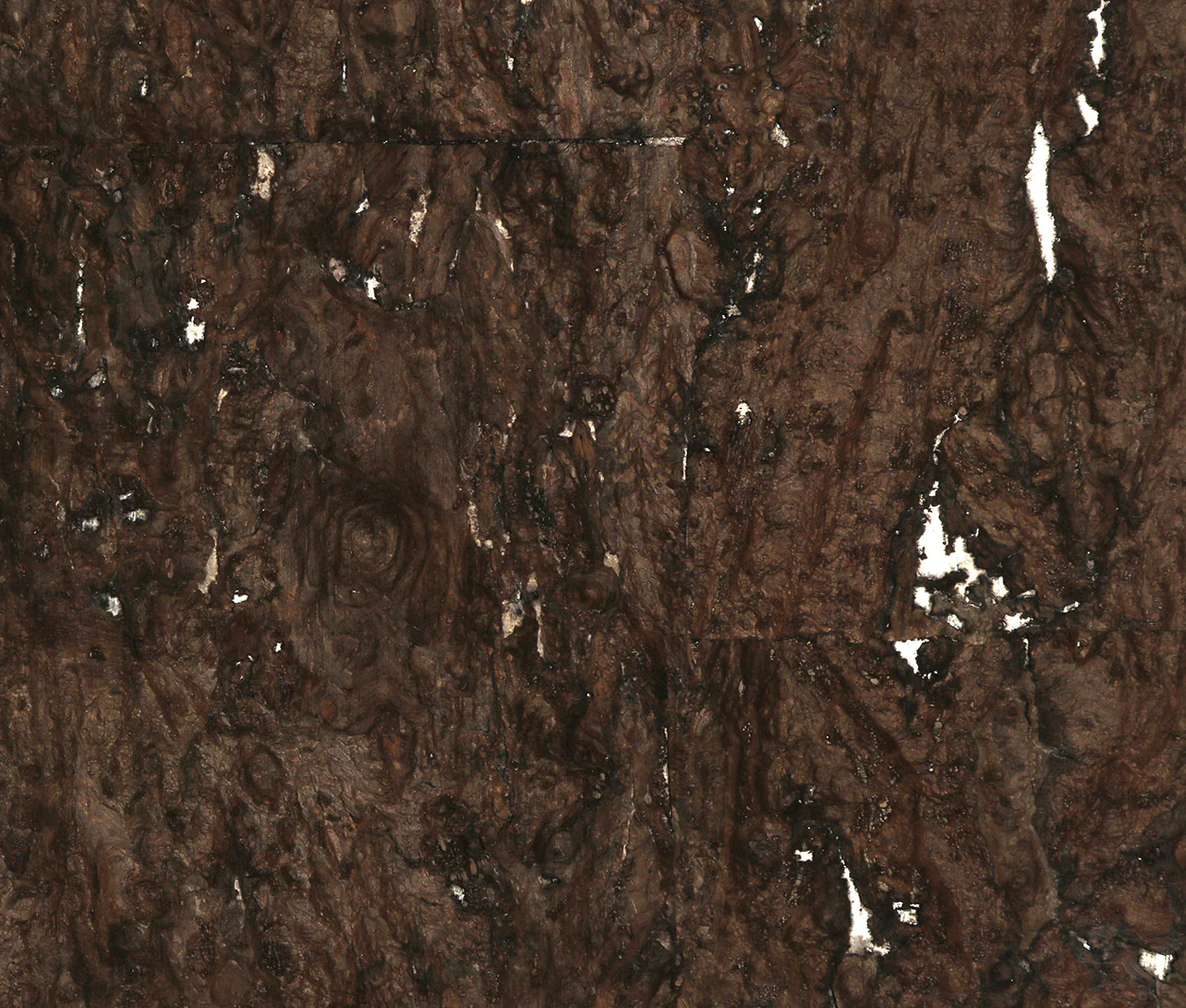 Mocha and Silver Cork Wallpaper