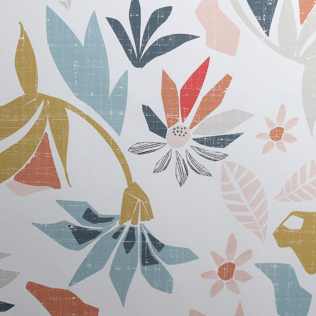 Mod Floral - Florida Keys Wallpaper