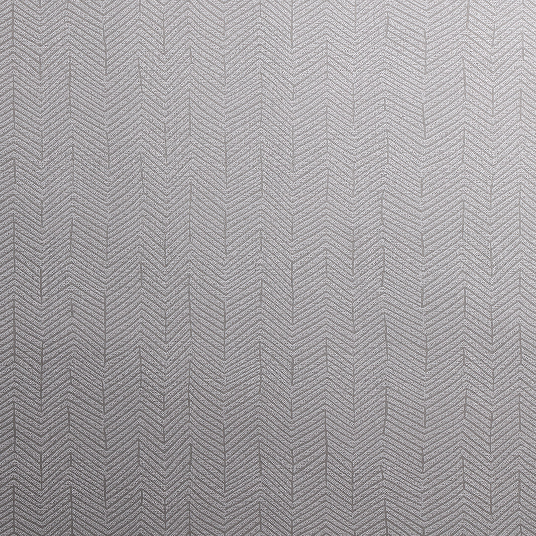 Modern Herringbone - Stone Wallpaper