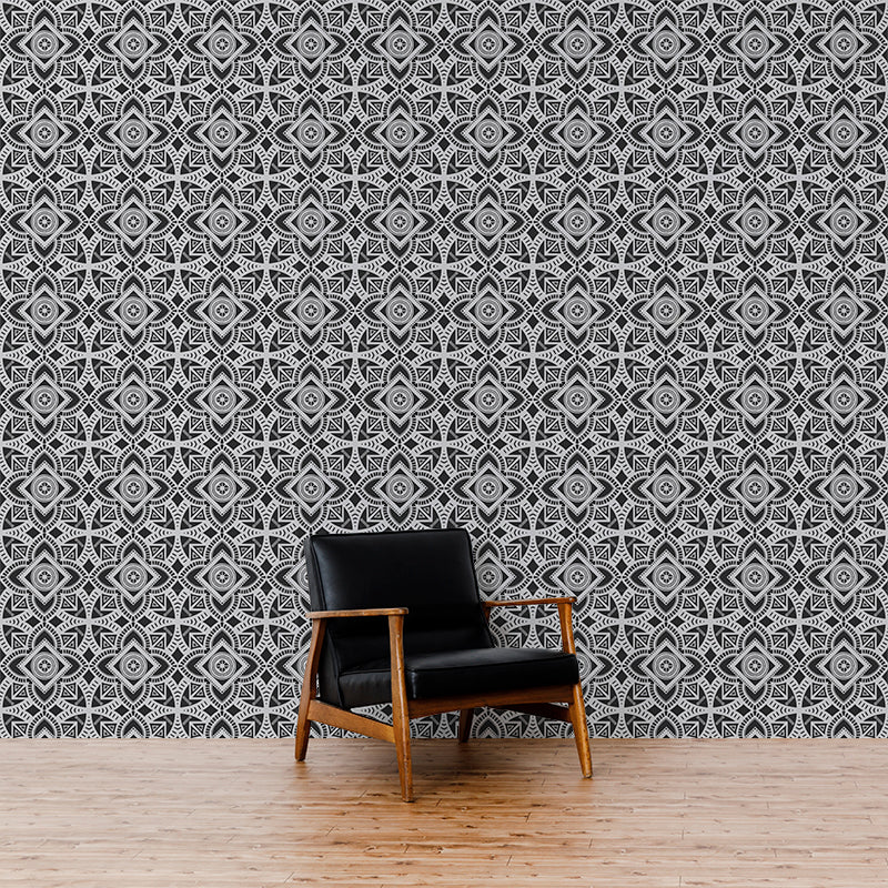Moroccan Stamp Wallpaper - Image 3
