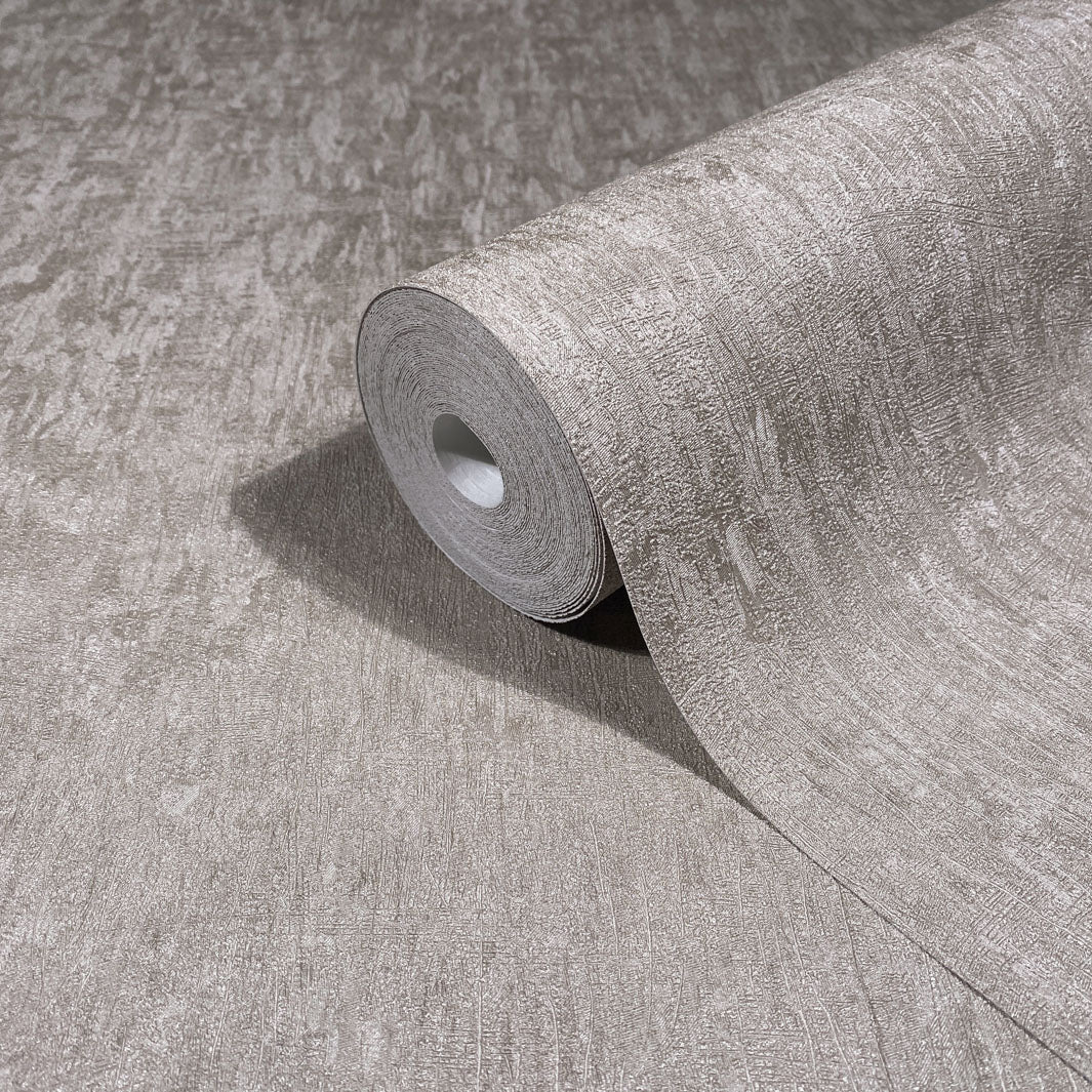 Nordic Linen Texture - Buff Wallpaper - Image 2