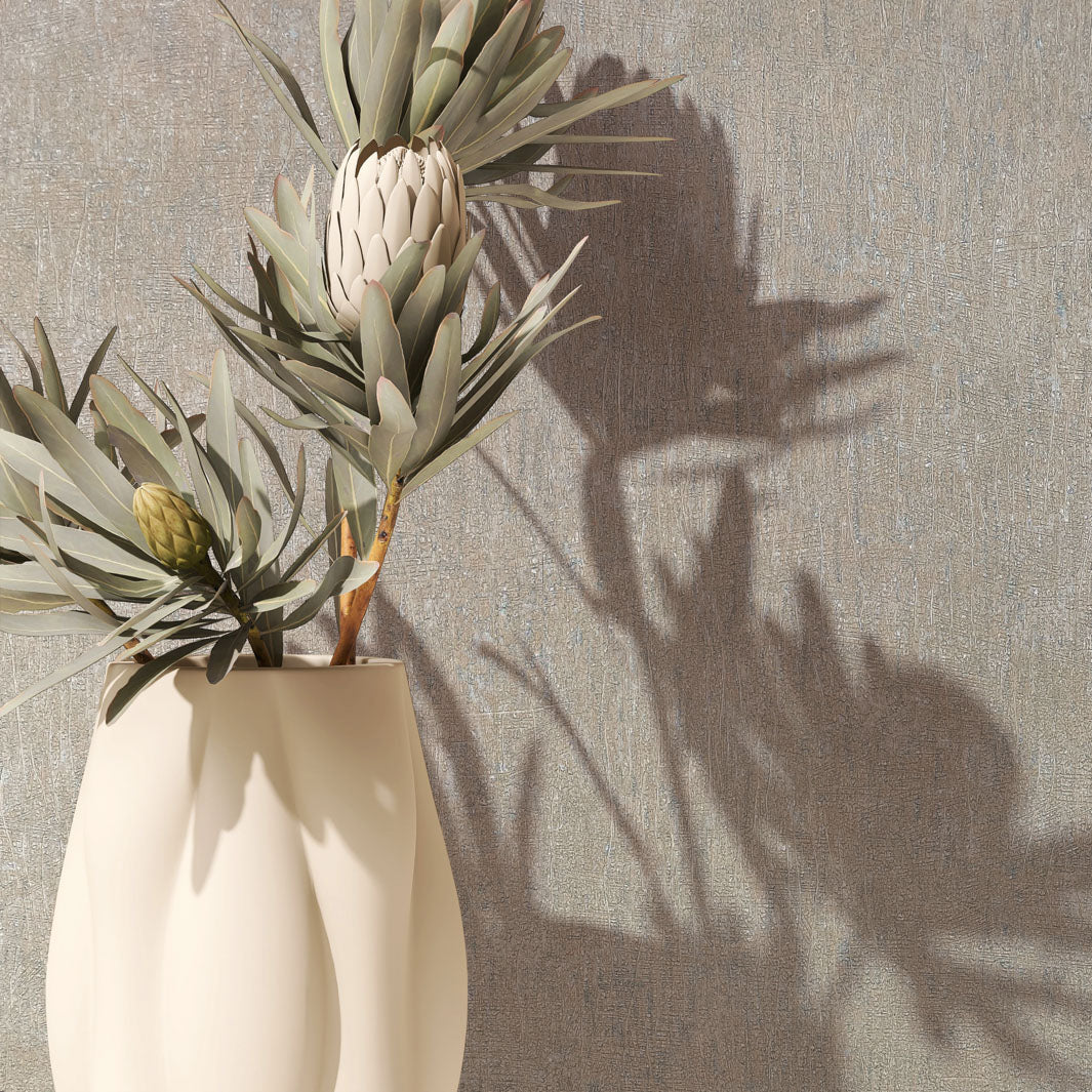 Nordic Linen Texture - Driftwood Wallpaper - Image 5