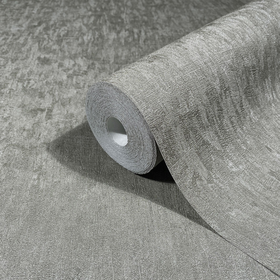 Nordic Linen Texture - Fjord Shadow Wallpaper - Image 2