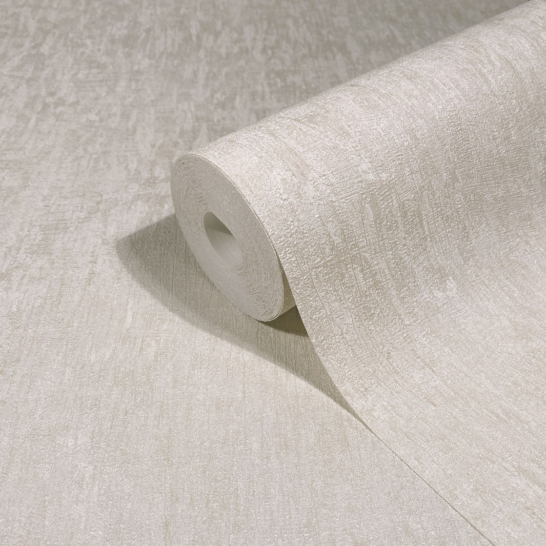 Nordic Linen Texture - Fog Wallpaper - Image 2