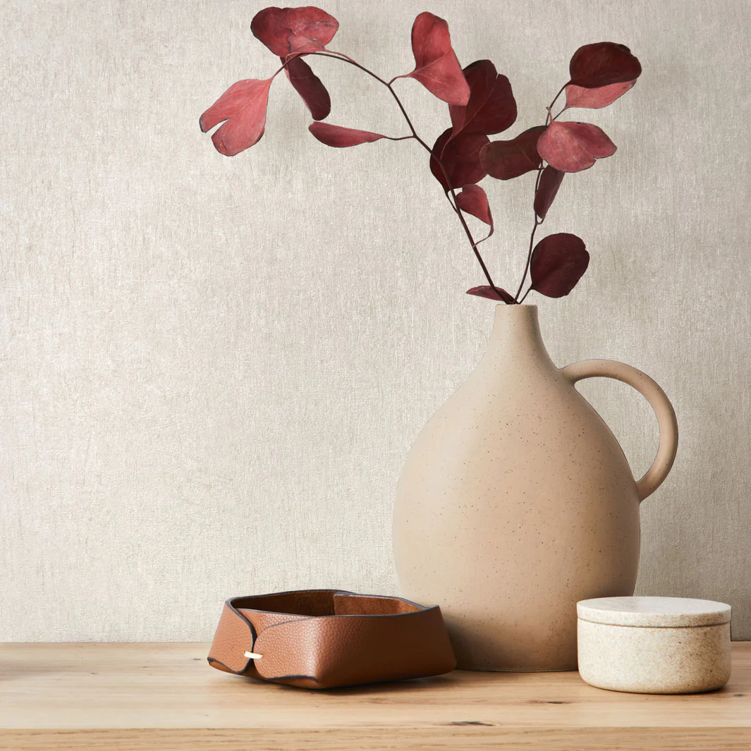Nordic Linen Texture - Fog Wallpaper - Image 3