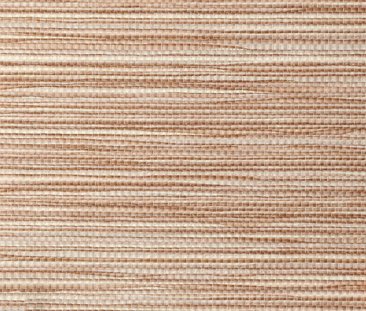 Pale Rose Grasscloth Wallpaper