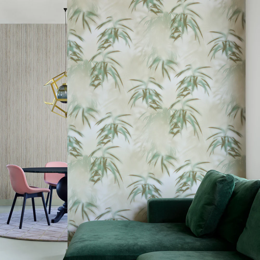 Parlor Palm Wallpaper - Green - Image 2