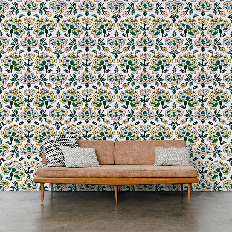 Peony Pop Wallpaper - Image 3