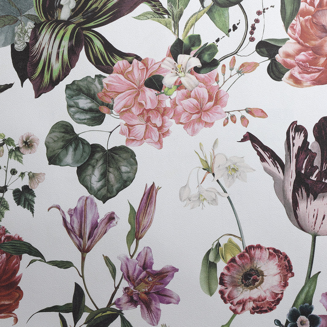 Perennial Garden - Ivory Wallpaper