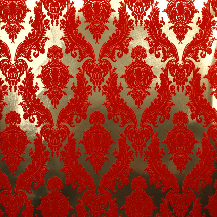 Petite Heirloom Flocked Wallpaper - Image 3