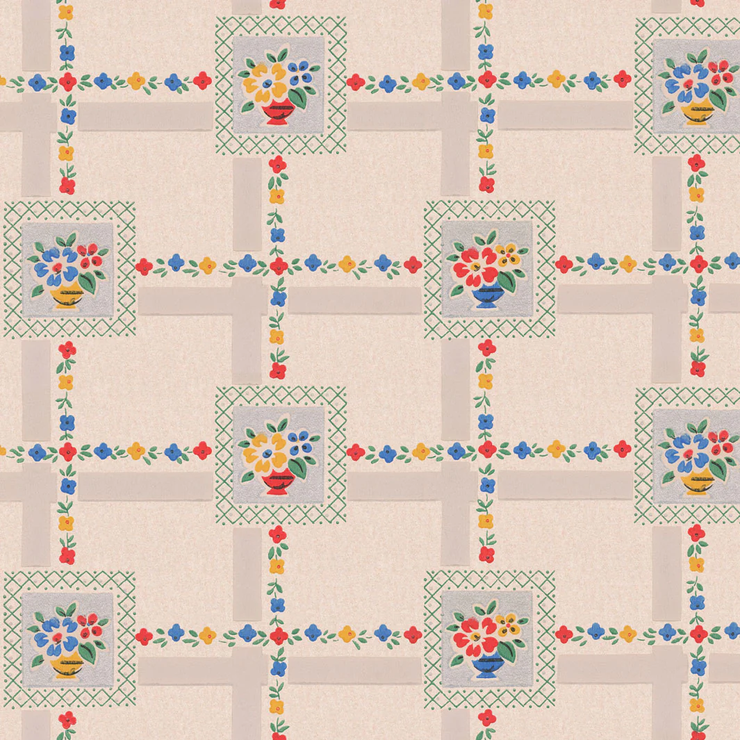 Punchy Floral Wallpaper