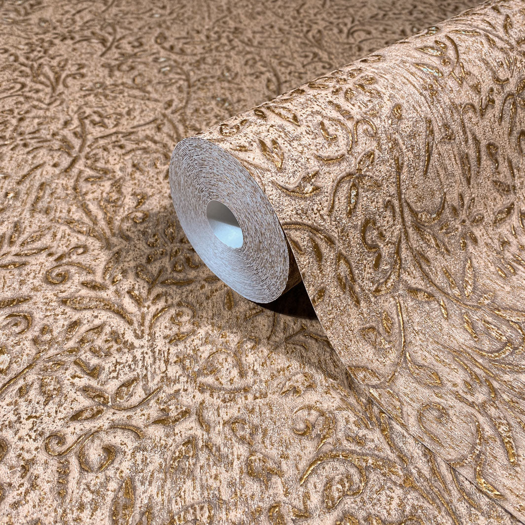 Ritual Bloom - Bronzed Oak Wallpaper - Image 2