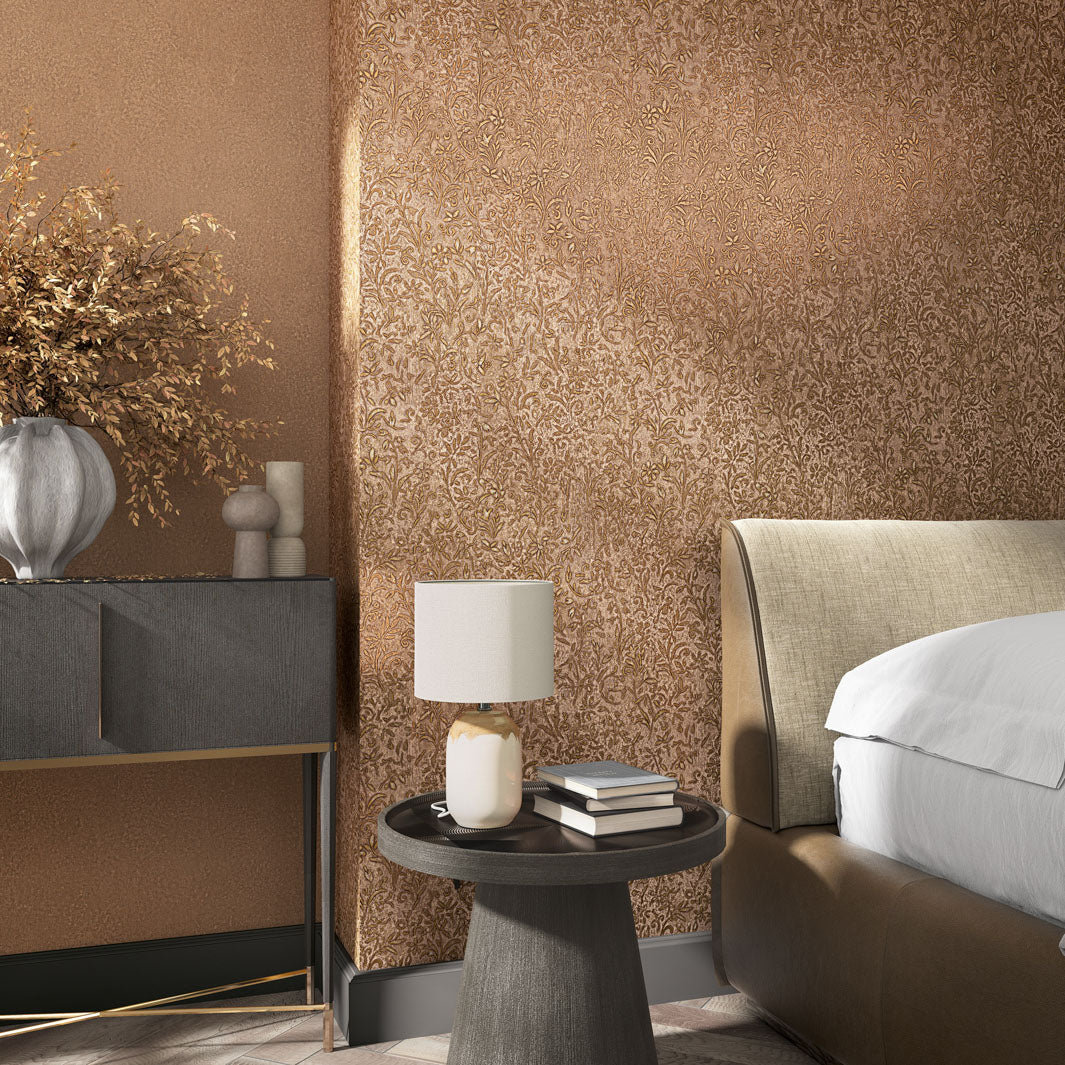 Ritual Bloom - Bronzed Oak Wallpaper - Image 8