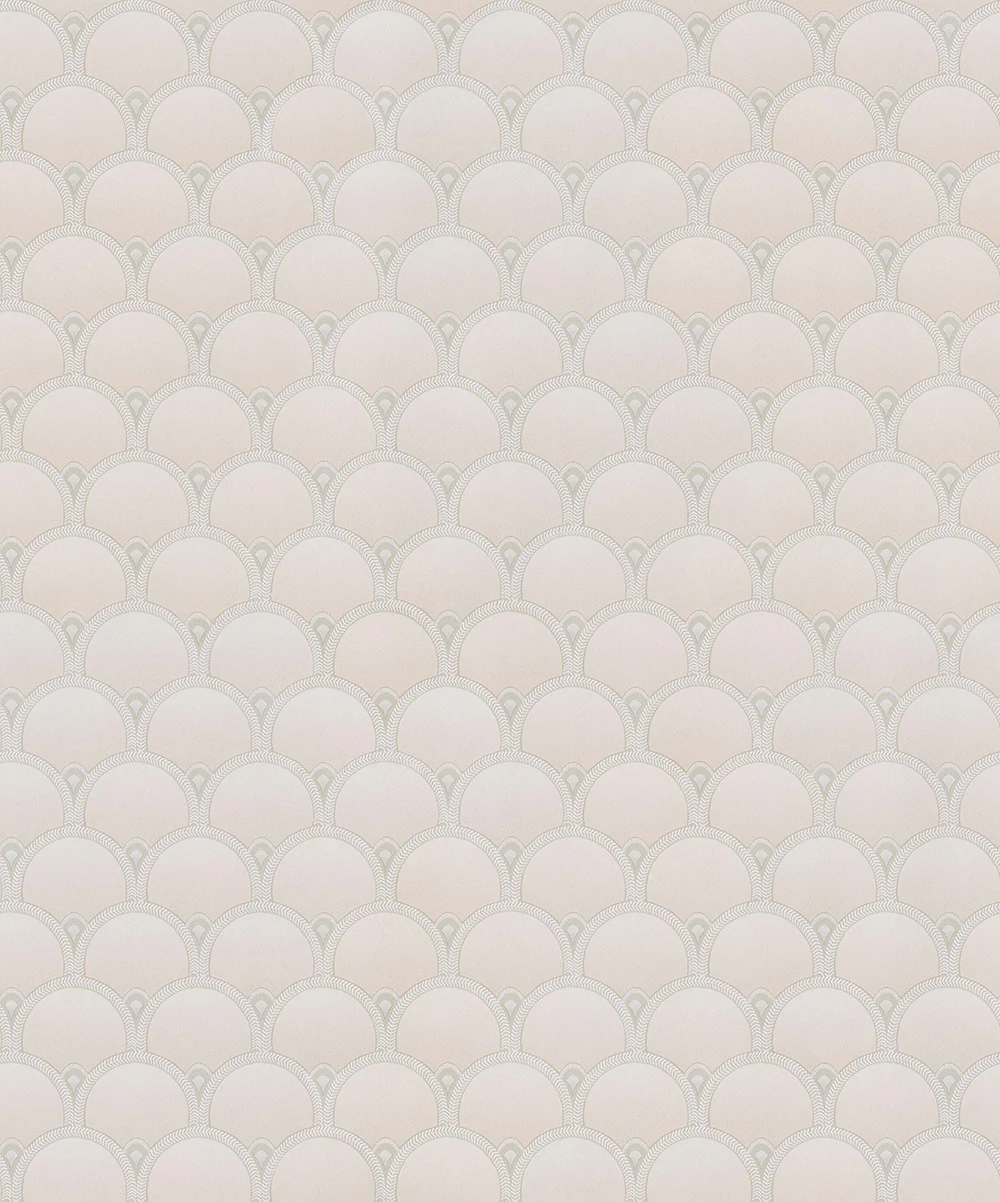 Roaring Roundings Wallpaper - Beige