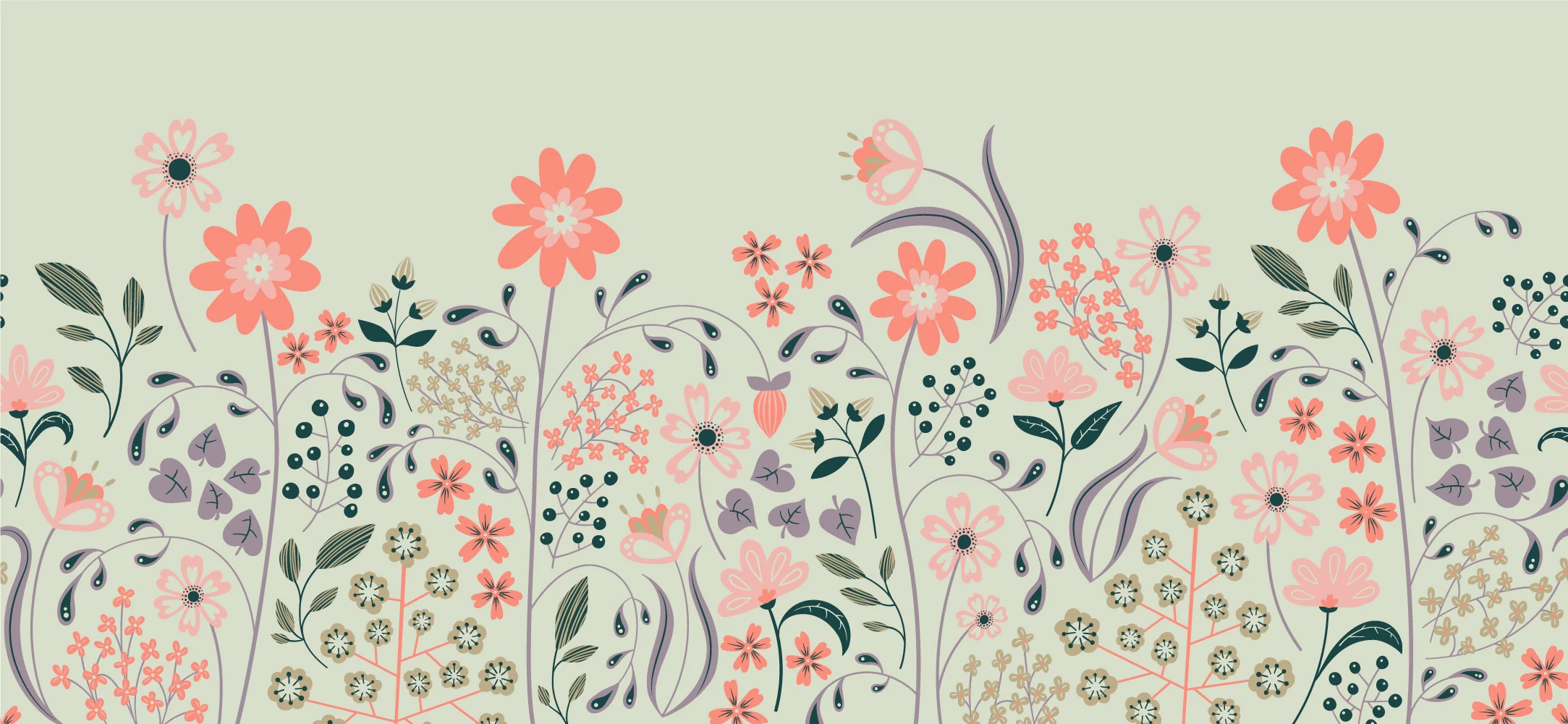 Rosemaling Mural