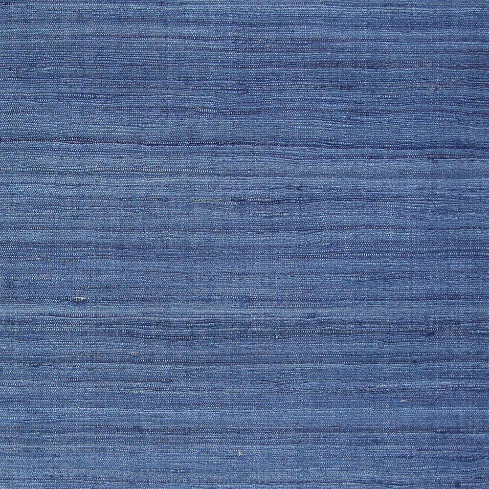 Sea Blue Silk Wallcovering