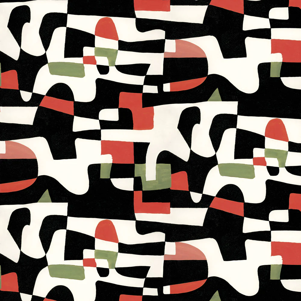 Shape Shifter Wallpaper by Jim Flora