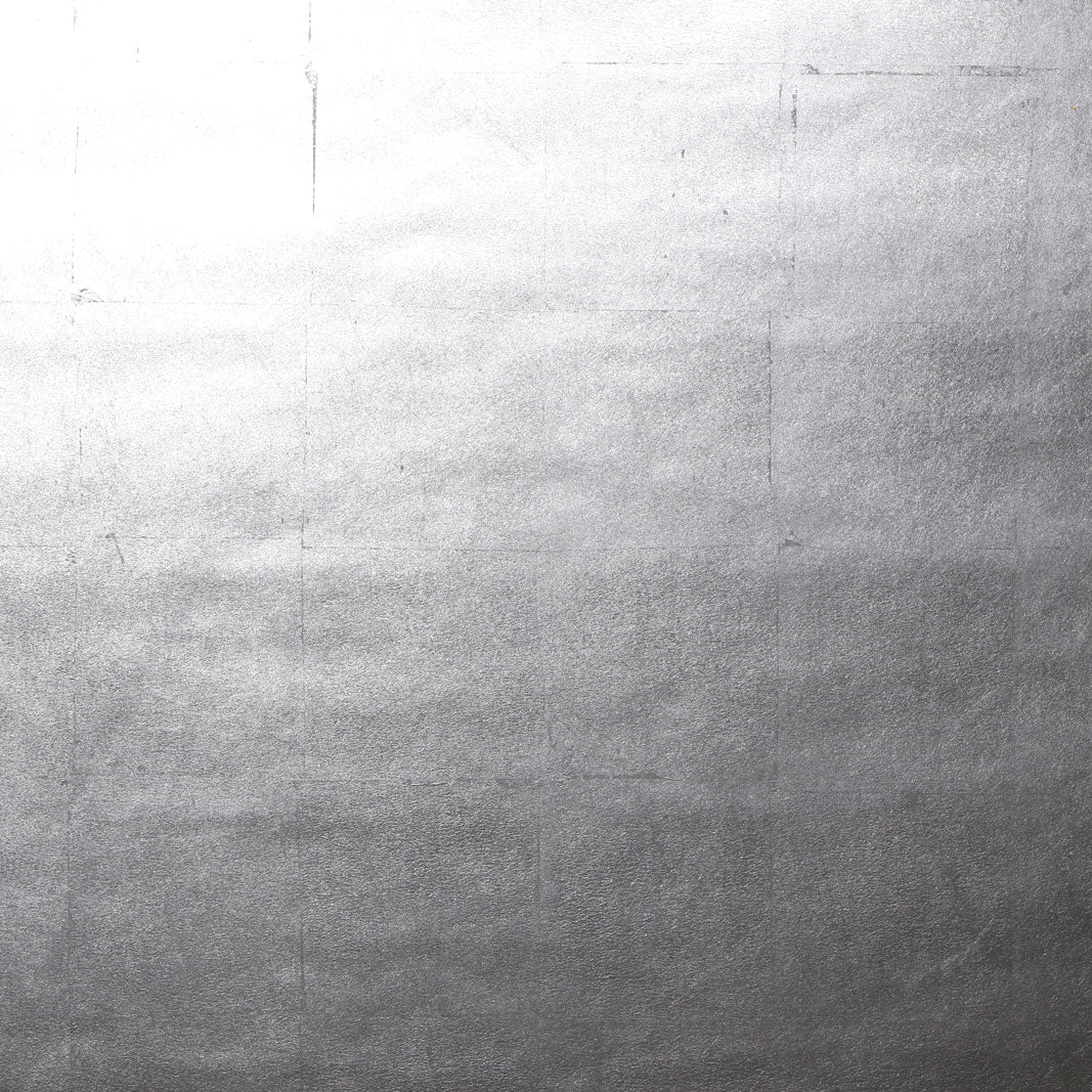 Silver Metal Leaf Wallpaper