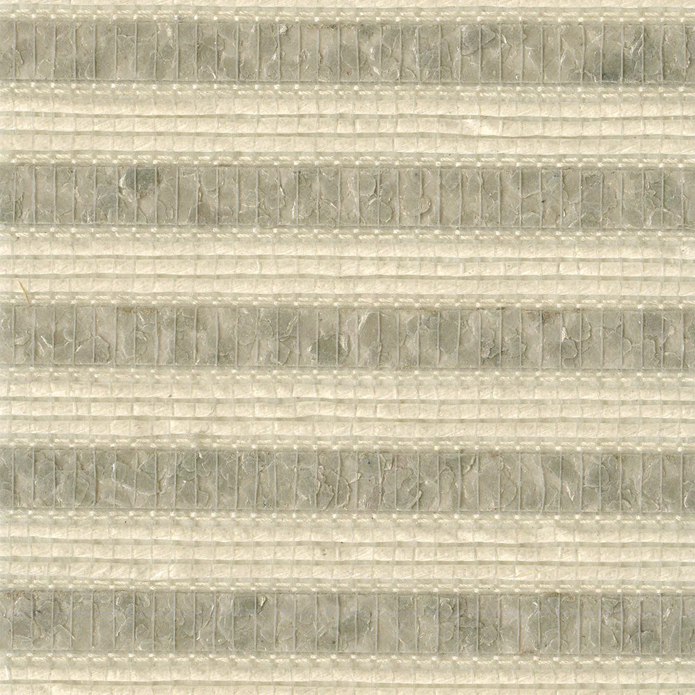 Silver Stripe Mica Wallpaper
