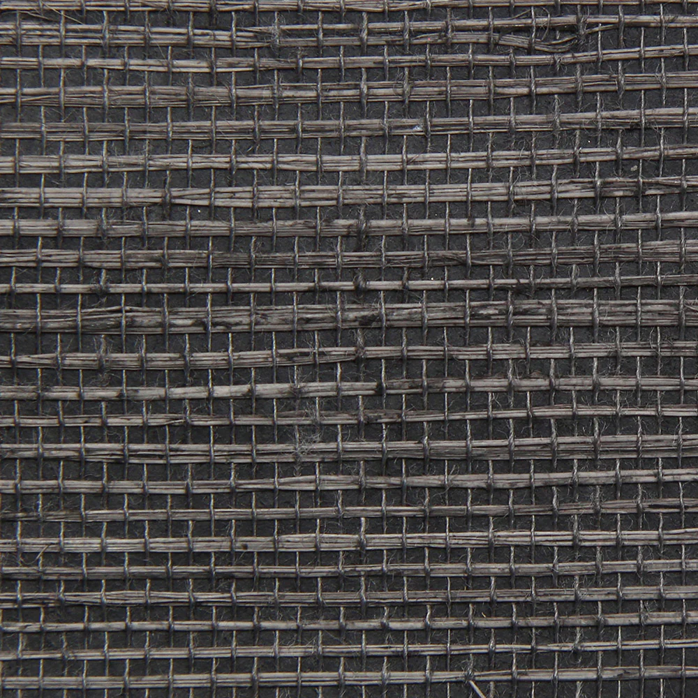 Sisal Wallpaper - Charcoal