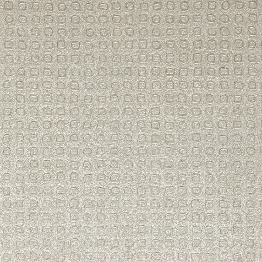 Sketched Circles Wallpaper - Champagne