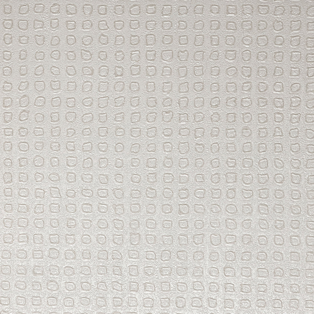 Sketched Circles Wallpaper - Pearl